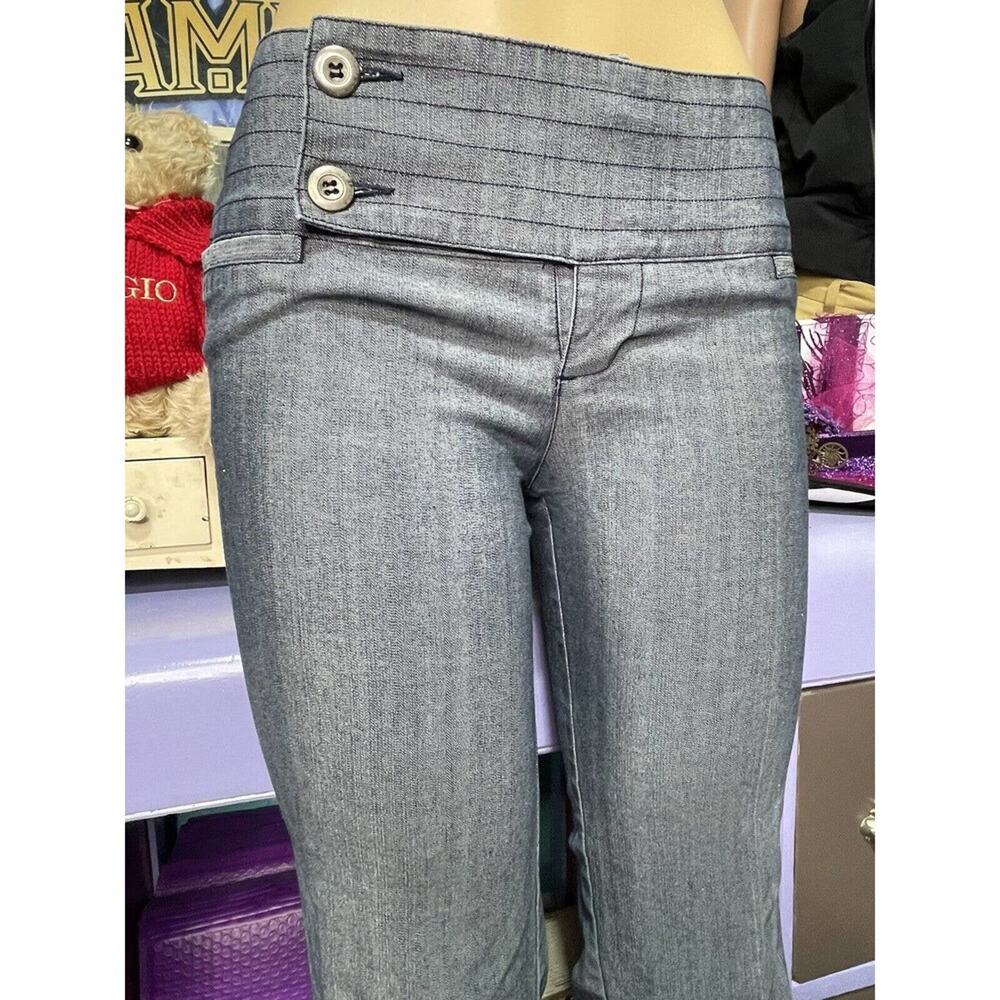 World Pants Women's Size 7/8 Flare‎ Low Rise 30 x 32 Rise is 8.5